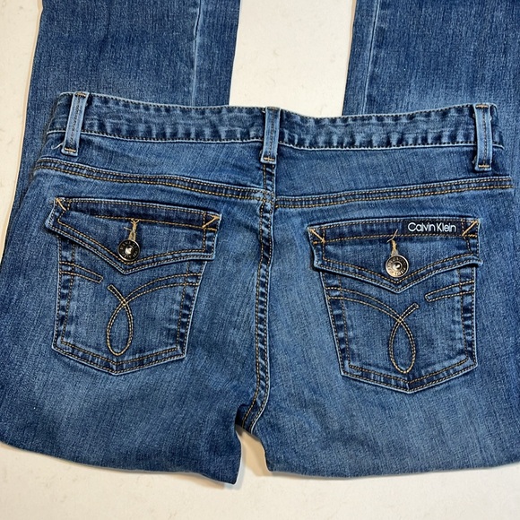 Calvin Klein Lean Boot 28 / 6 blue jeans - Picture 4 of 6